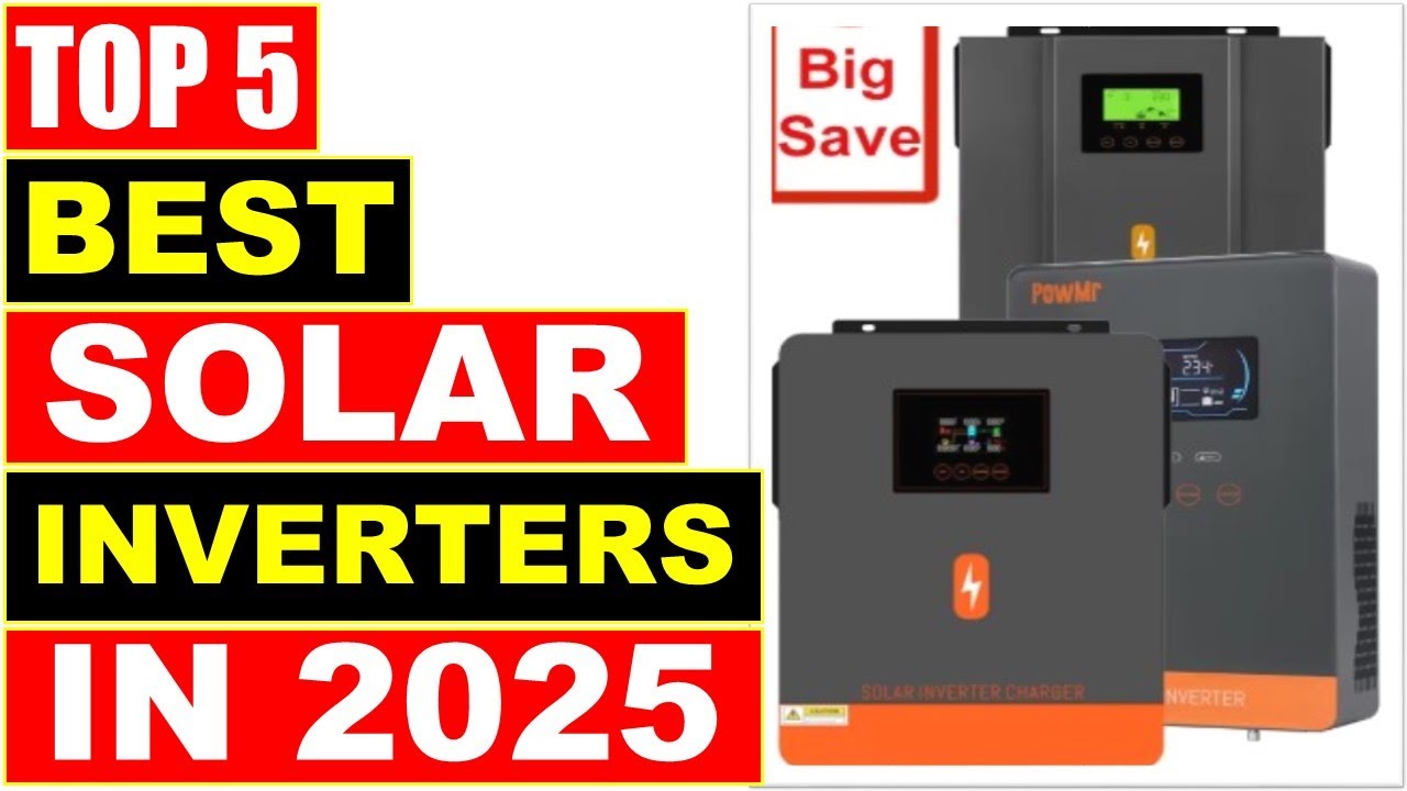 Best Solar Inverters In 2025, Top 5 Best Solar Charge Controller - YouTube