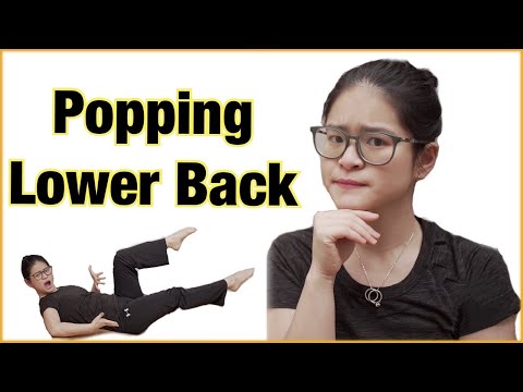 Why does my lower back pops and clicks? - Quickest Fix!