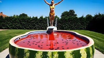 Which Dream Pool Would You Choose? 💦 AI Relaxing & Satisfying ASMR