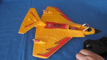 How a 2 Channel Differential Thrust Plane is Stabilized