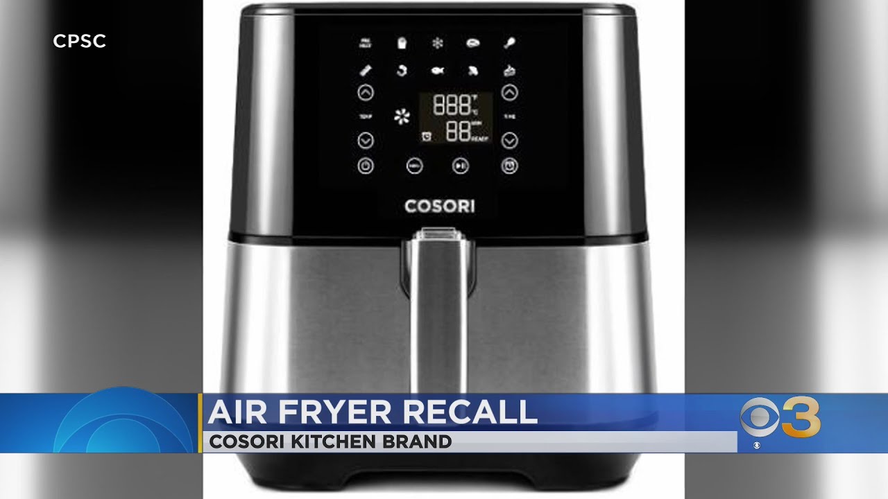 2 million Cosori air fryers recalled over fire risks : NPR