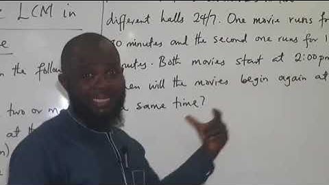 Application of LCM to real life