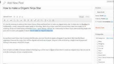 Blog SEO (3): optimize your body content for search engines