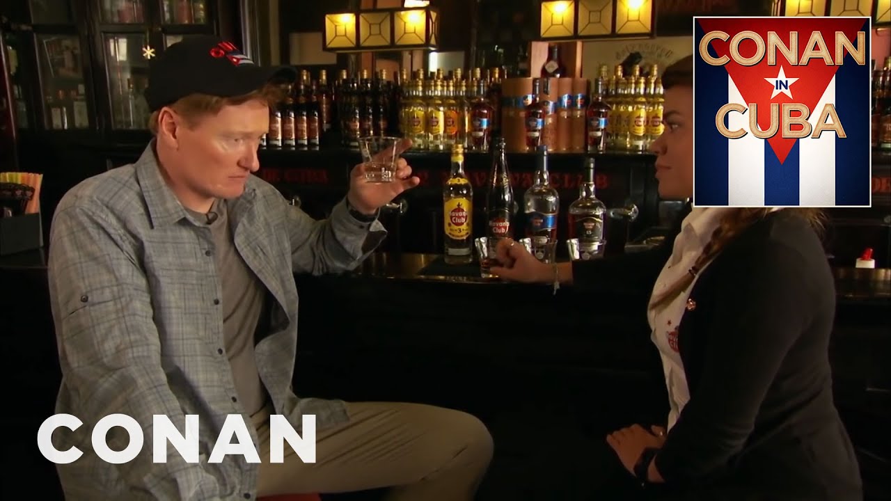 Conan Visits The Havana Club Rum Museum  - CONAN on TBS