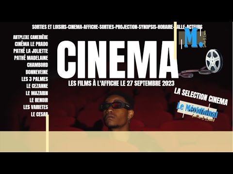 La sélection du Méridional des films à l'affiche le 27 septembre