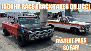 Wyatt&#39;s Race Truck Takes On Some Of The FASTEST Diesel Trucks In the World!