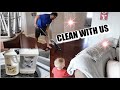 HUSBAND HELPS ME CLEAN //NEW YEAR 2019 CLEANING MOTIVATION