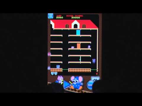 MAPPY by NAMCO iPhone Gameplay Review - AppSpy.com