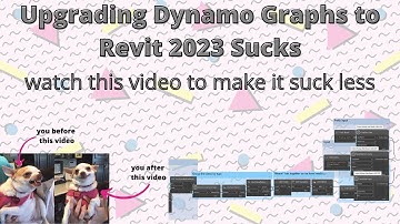 Upgrading Dynamo Graphs to 2.13 in Revit 2023 Sucks, Let