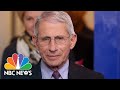 Dr. Fauci Disputes Trump’s False Claim That Covid-19 Is As Deadly As Flu | NBC News NOW