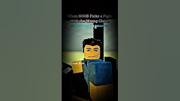 Noob fight with wrong class! Original video from @pieeanimation #roblox #edit #deadrails #viral