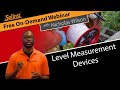 Free on demand webinar solinst level measurement devices with nicholas wilson