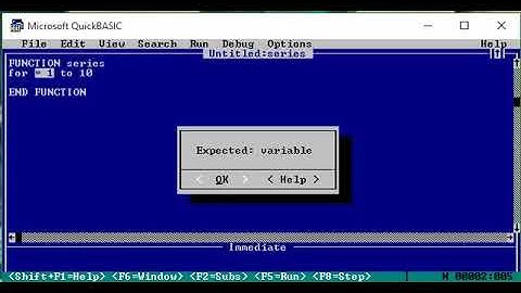 QBASIC In Nepali: Print the CUBE of first 10 numbers in QBASIC By NP Rijal
