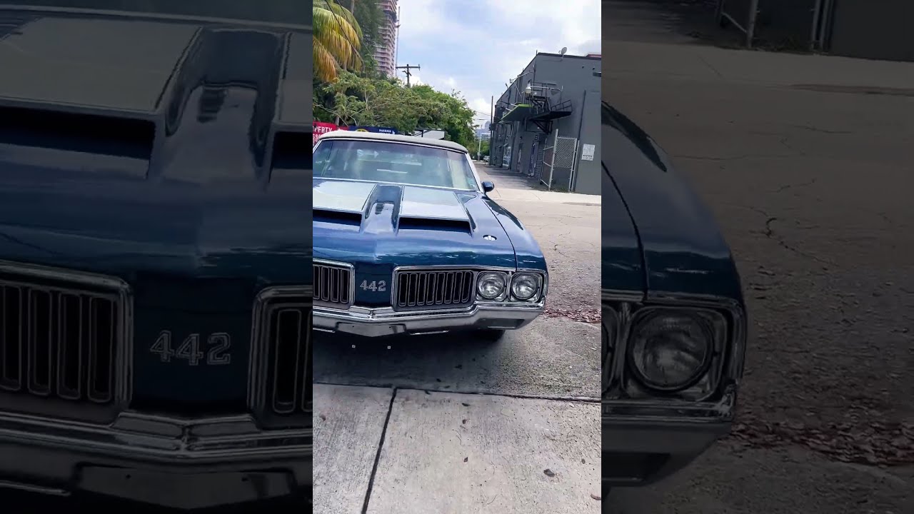W 30 Optioned 1970 Oldsmobile Cutlass 442 Classiccars Musclecar Carsforsale