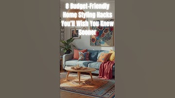 8 Budget-Friendly Home Styling Hacks You’ll Wish You Knew Sooner 💡✨ #HomeDecor #shorts