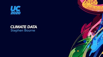 Stephen Bourne: Climate Data