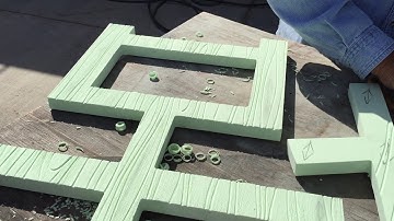 Making Dimensional Wood Grain Letters with Corafoam HDU