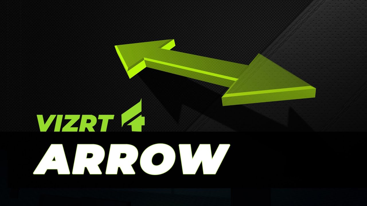 Vizrt 4 Arrow Tutorial - YouTube