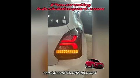 V2031 Maruti Suzuki Swift LED Tail Lights Matrix Series 2018+by MxsMotosport