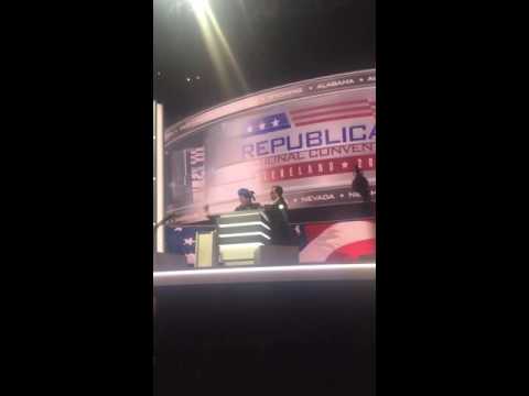 Stephen Colbert Hijacks Mic at RNC