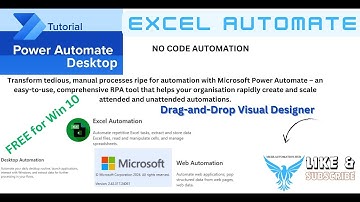Power Automate Desktop ||  Insert Row & Column in ExcelSheet || #powerautomatedesktop  #automation