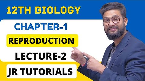 12th Biology | Chapter 1 | Reproduction in Lowers & Higher Plants | Lecture 2 | JR Tutorials |