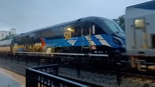 Amtrak P092 With AMTK 301 in Kissimmee, FL