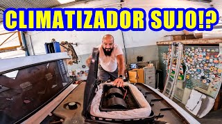 TEM que LIMPAR TODO ANO! - Como fazer a Manutenção do Climatizador do Motorhome.