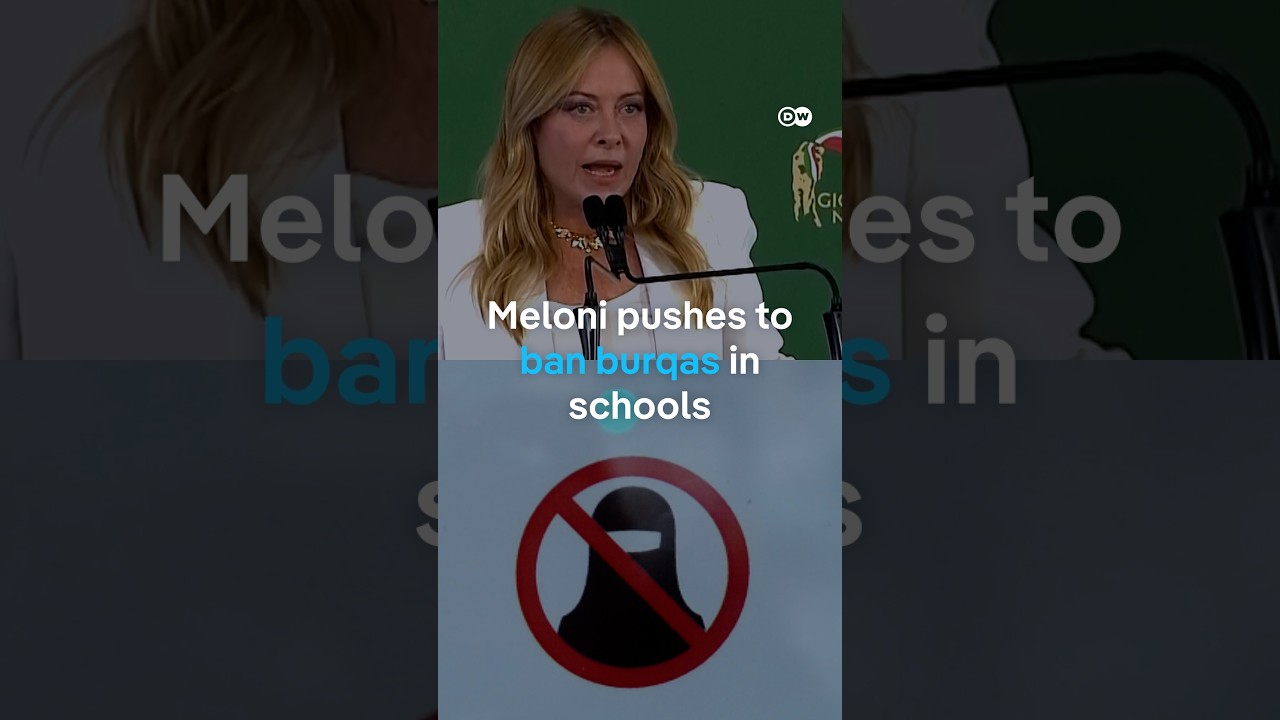 Italy to ban burqas in schools | DW News