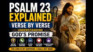 Psalm 23 Explained Verse by Verse | Understanding God's Promise