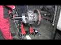 EXTRACTING SCANIA BEARINGS AND HUB WITH BT2 AND HUB/BEARING EXTRACTOR