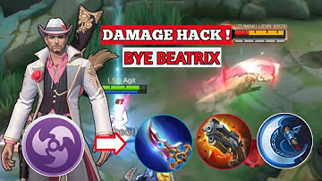 BEGINI CARA MAIN CLINT LAWAN BEATRIX ! CLINT AGGRESSIVE GAMEPLAY - Mobile Legends