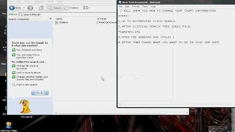 how to change your oem information