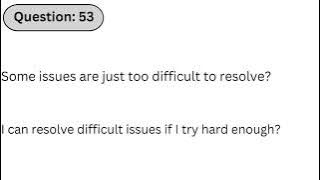 USPS 476 Mail Processor | Q53: Some issues are just too difficult to resolve? I can resolve