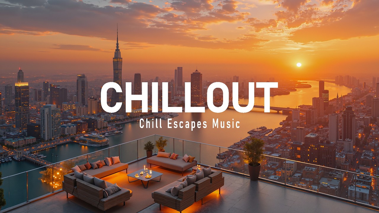 Luxury Rooftop Chillout Lounge 🌅🌇✨ Chillout Lounge Music for Sunset Vibes & Relax & Unwind
