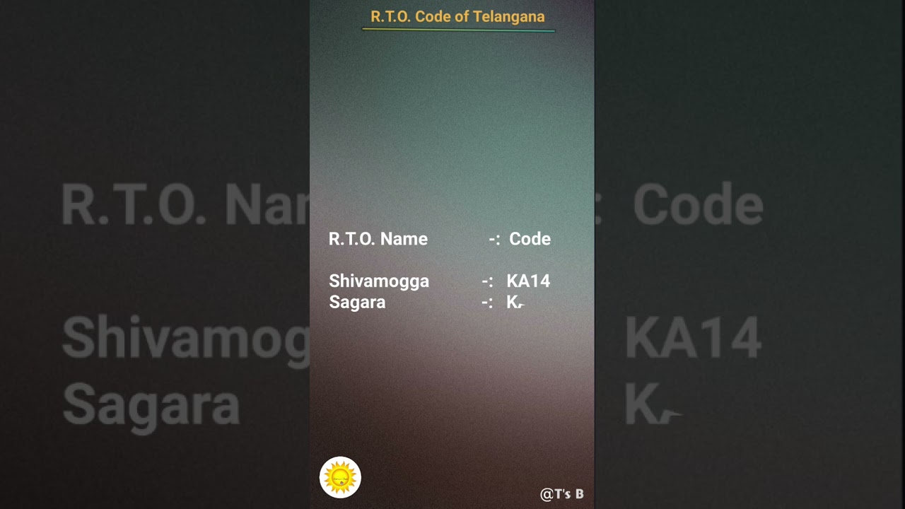 R.T.O. Code of Karnataka Part-:3