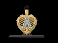 Vidéo: Pendentif 3D CAO avec la lettre A