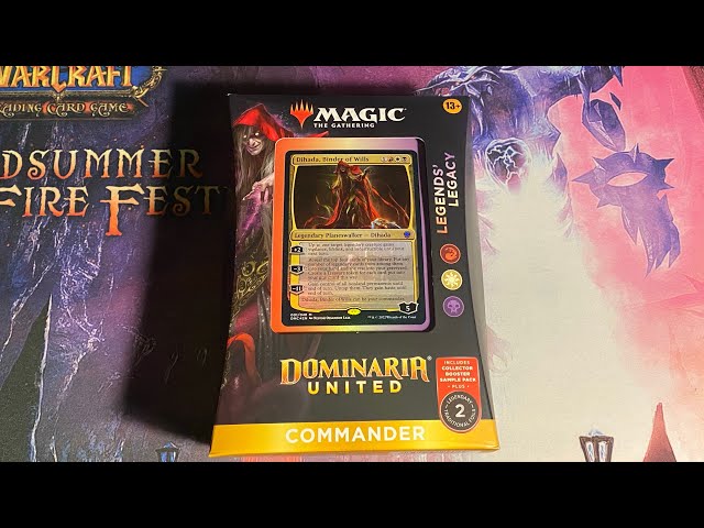 mtg dominaria commander decks Magic the Gathering Dominaria United LEGENDS LEGACY Commander Deck