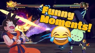 Naruto storm 4(Funny moments,roasts,trash talk)#22