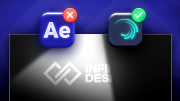 Spotlight intro animation using alight motion.