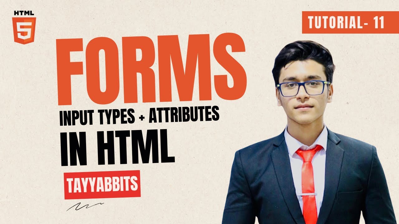 HTML Forms Explained with Input Types & Attributes | Complete Form ...