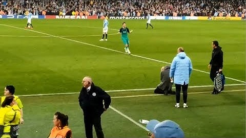 Pep Guardiola's Recation to the VAR Annoucement Manchester City Vs Tottenham Hotspur 4-17-19