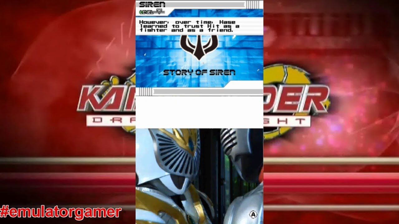 Kamen Rider Dragon Knight (Nintendo DS) Ventara Mode - Siren Story Part 2 (Final)