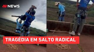 Jovem morre em salto de bungee jump em Limeira SP