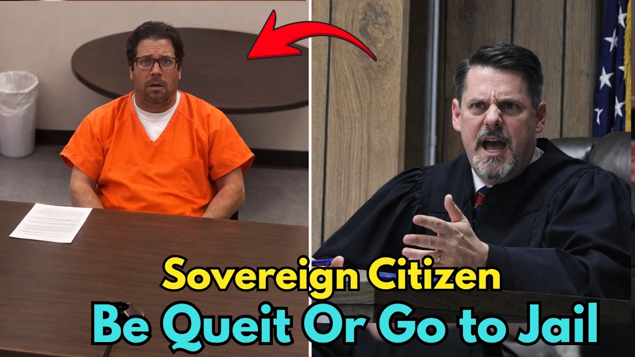Sovereign Citizen vs Judge Aaron J. Gauthier — One More Word & You’re Going to Jail!