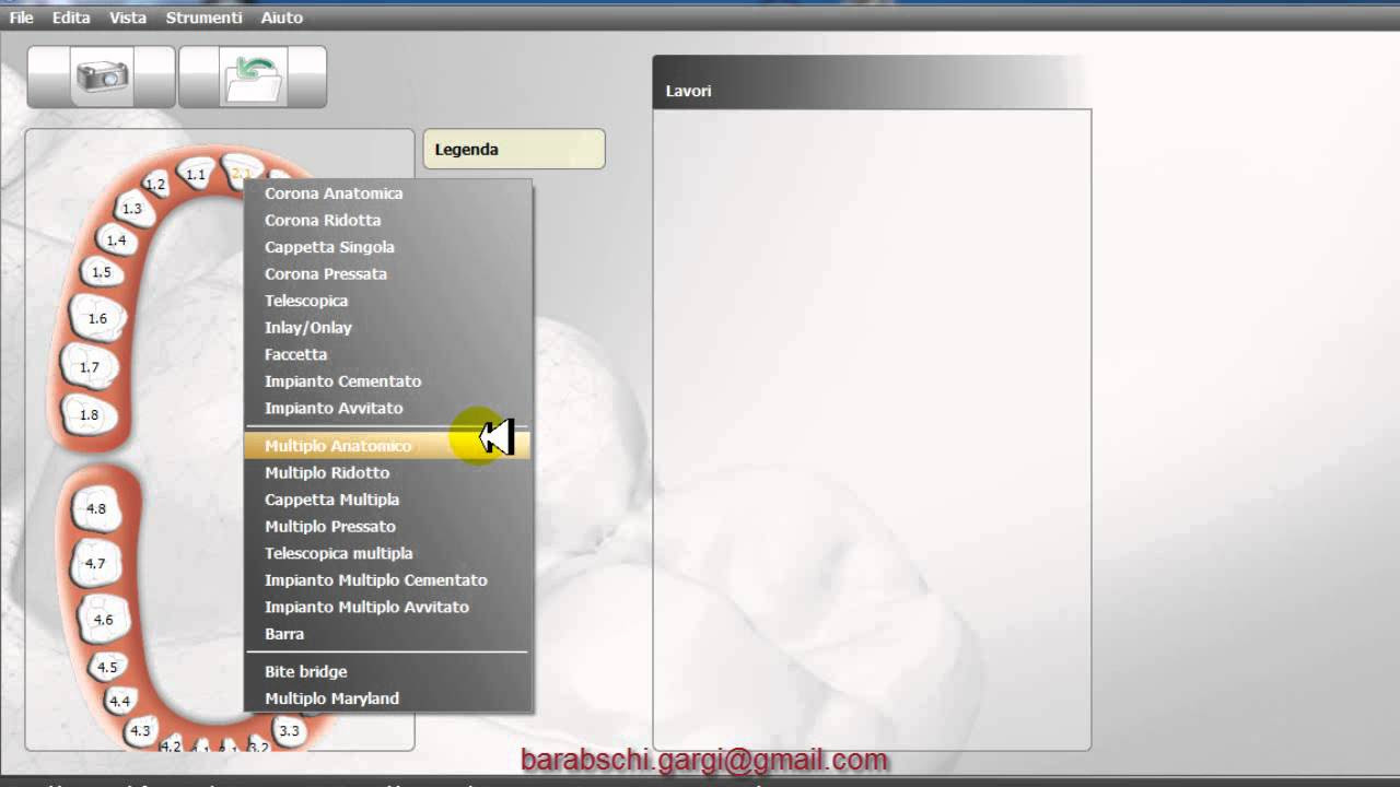 Update New 3 creazione dati e impostazioni parametri 1 prt