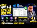 How to Find All Active Users in Active Directory