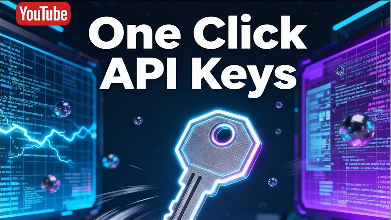 How to Get Your API Keys With One Click on AgentRage - YouTube