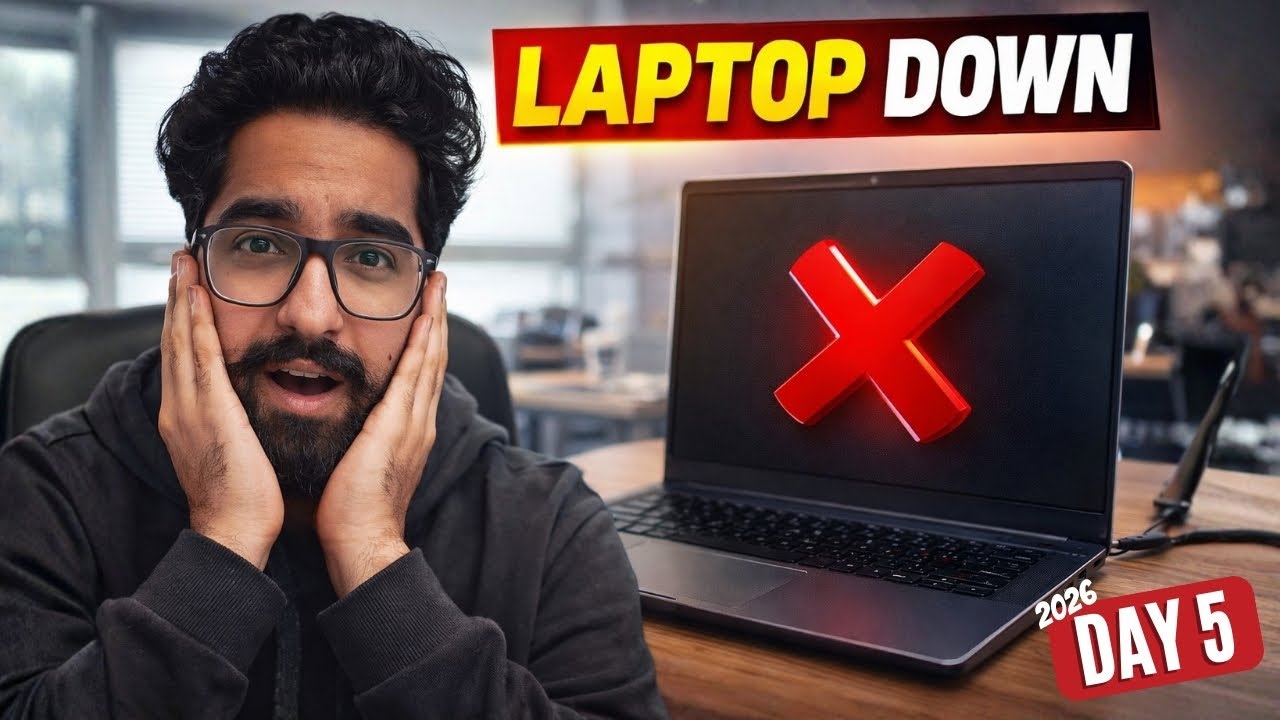 Day 5 | My Laptop Crashed at Office 💻❌ Daily Vlog