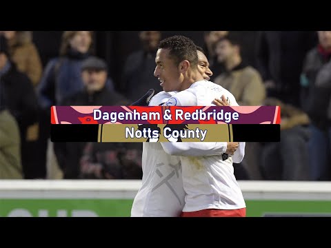 Dagenham & Red. Notts County Goals And Highlights